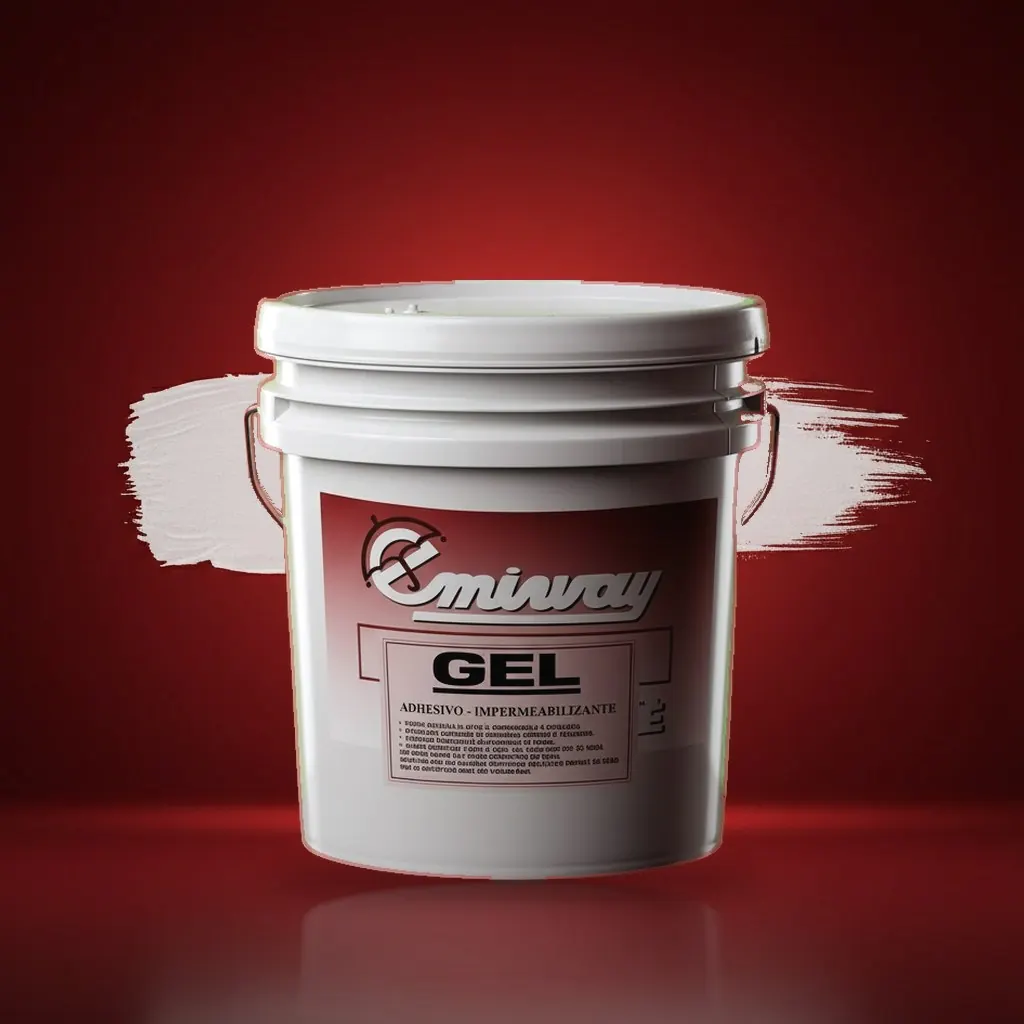 Gel acrílico impermeabilizante